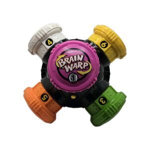 Vintage Tiger Electronics Brain Warp Handheld Talking Skills Game Works 1996